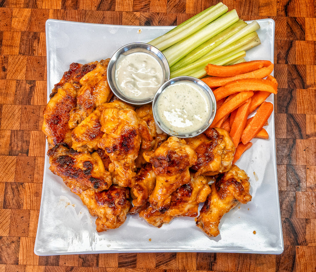 Crazy Cajun Chicken Wings on the Blackstone Griddle (Recipe!) – Grizzly BBQ