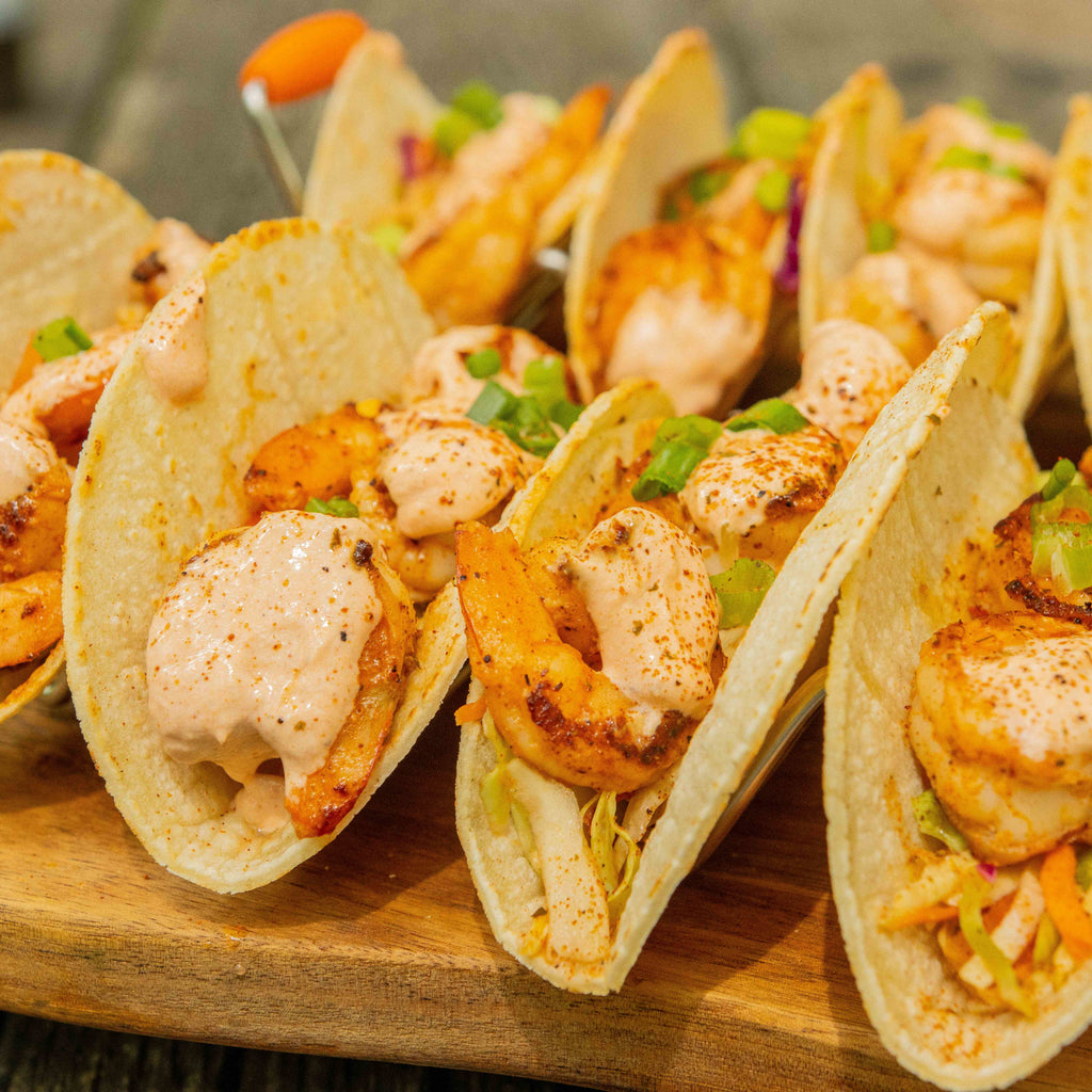 Tequila Lime Shrimp Tacos



&ndash; Blackstone Products