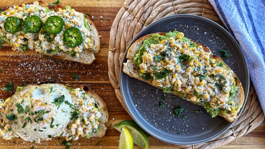 Elote Avocado Toast



&ndash; Blackstone Products