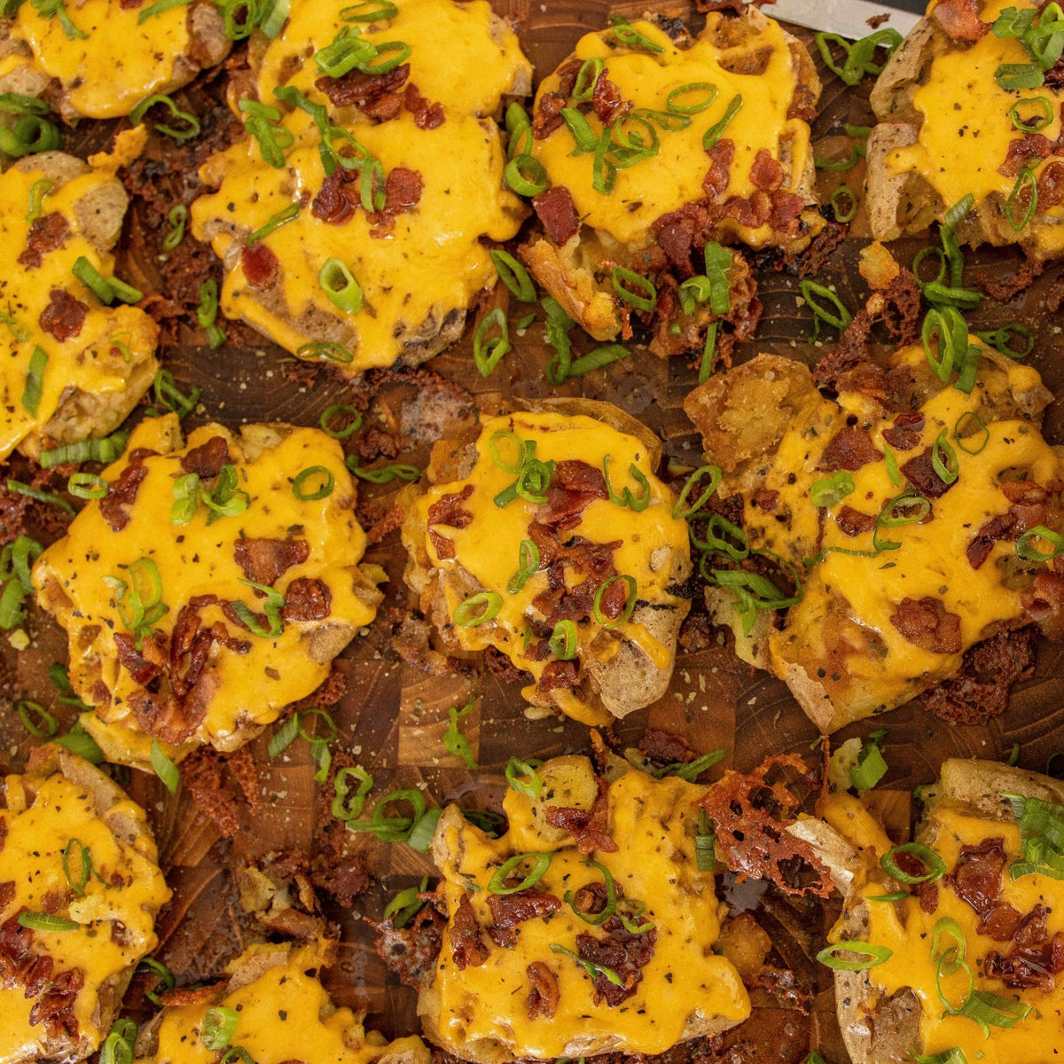 Loaded Smashed Potatoes – Blackstone Products