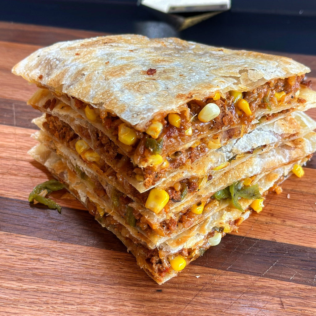 Southwestern Chorizo Quesadillas



&ndash; Blackstone Products