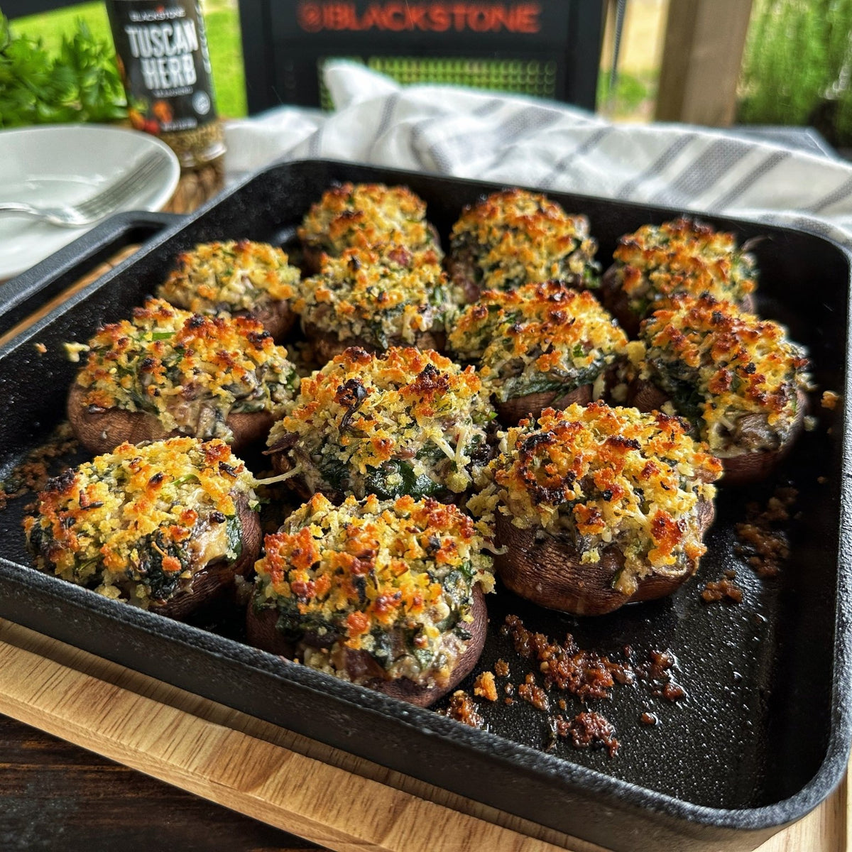 Stuffed Portobello Mushrooms – Blackstone Products