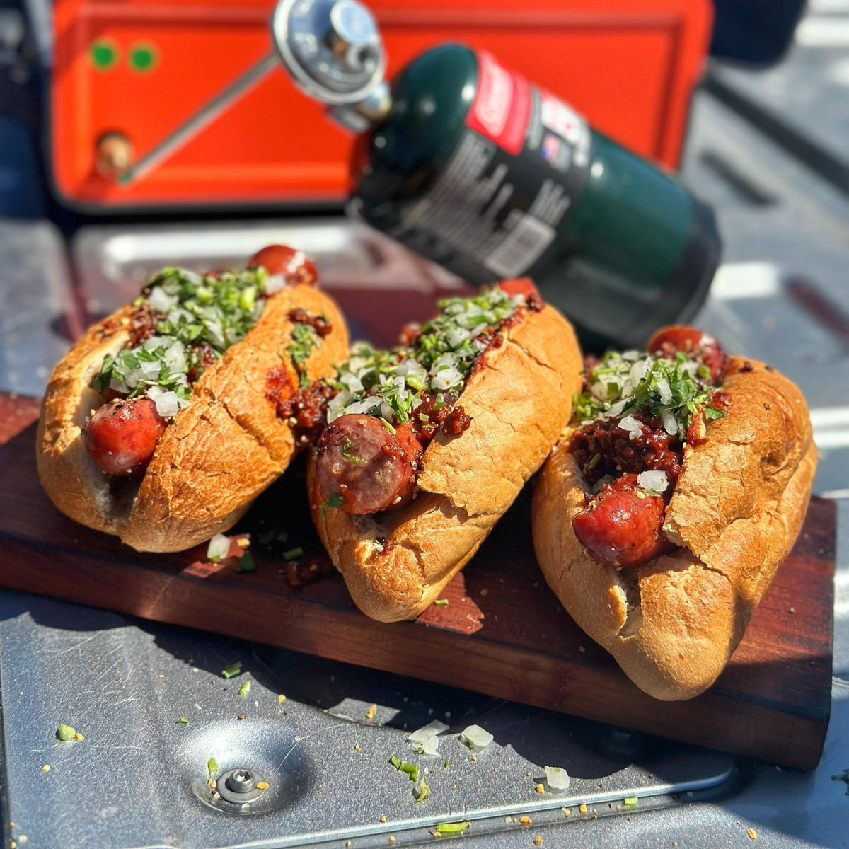 Texas Brisket Chili Dogs – Blackstone Products