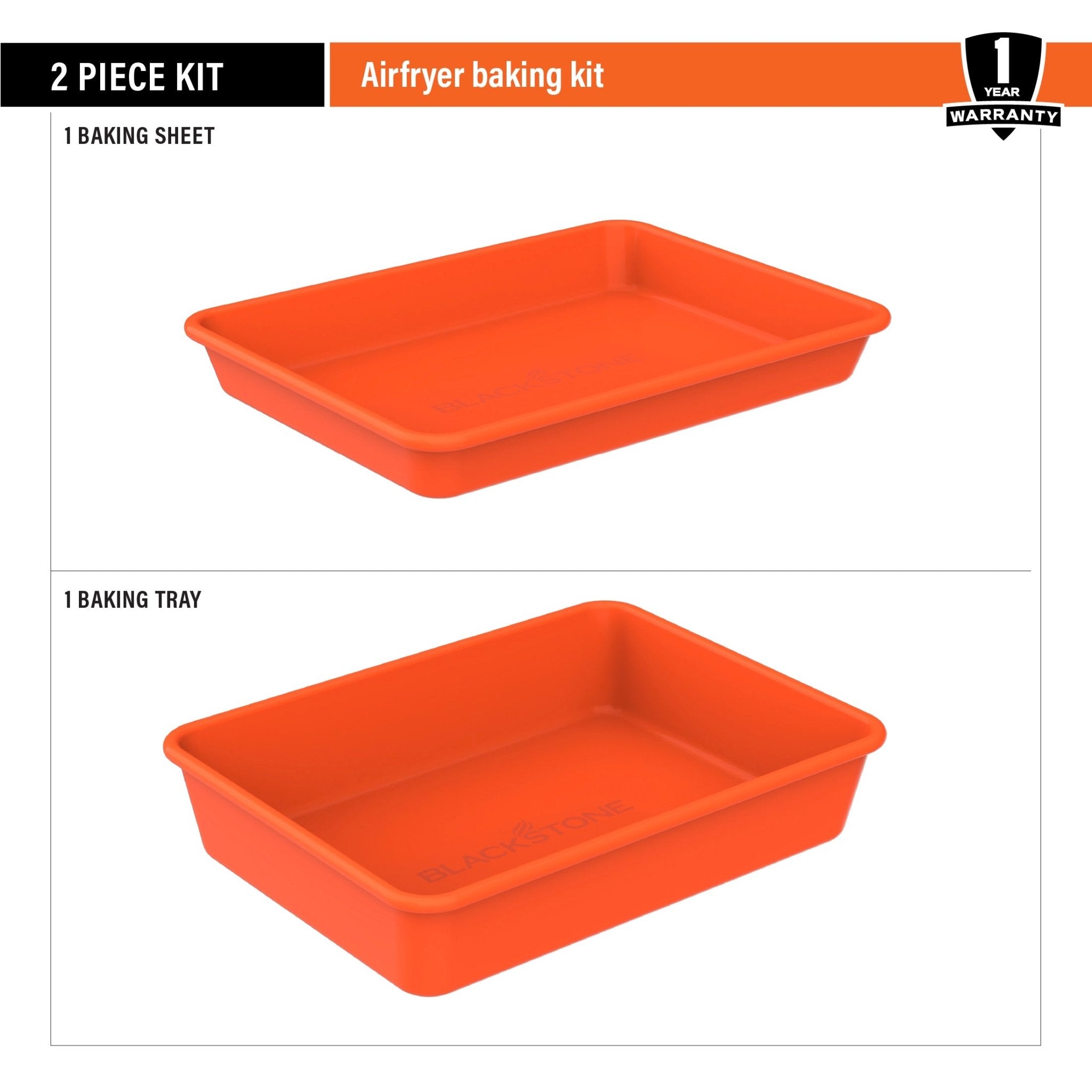2 - Piece Air Fryer Baking Kit - Must - Have Griddle Accessories | Blackstone Products