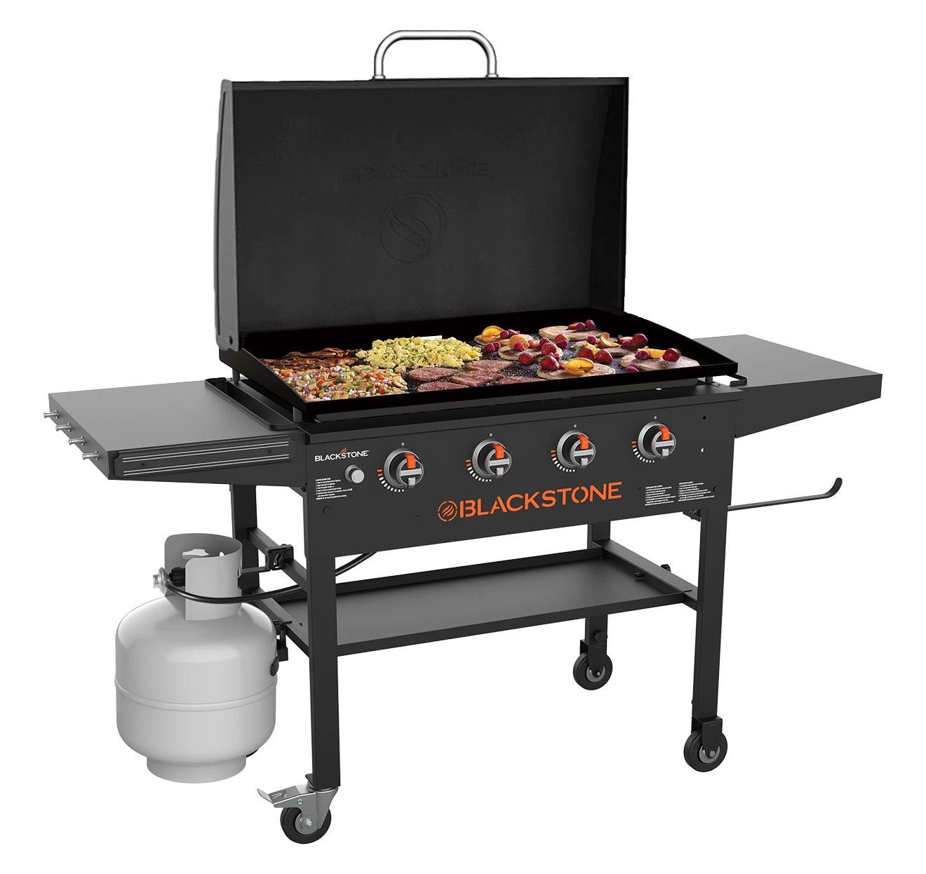 36in Griddle with 36in Griddle Hood for V1 and Omnivore Griddles - Blackstone Products