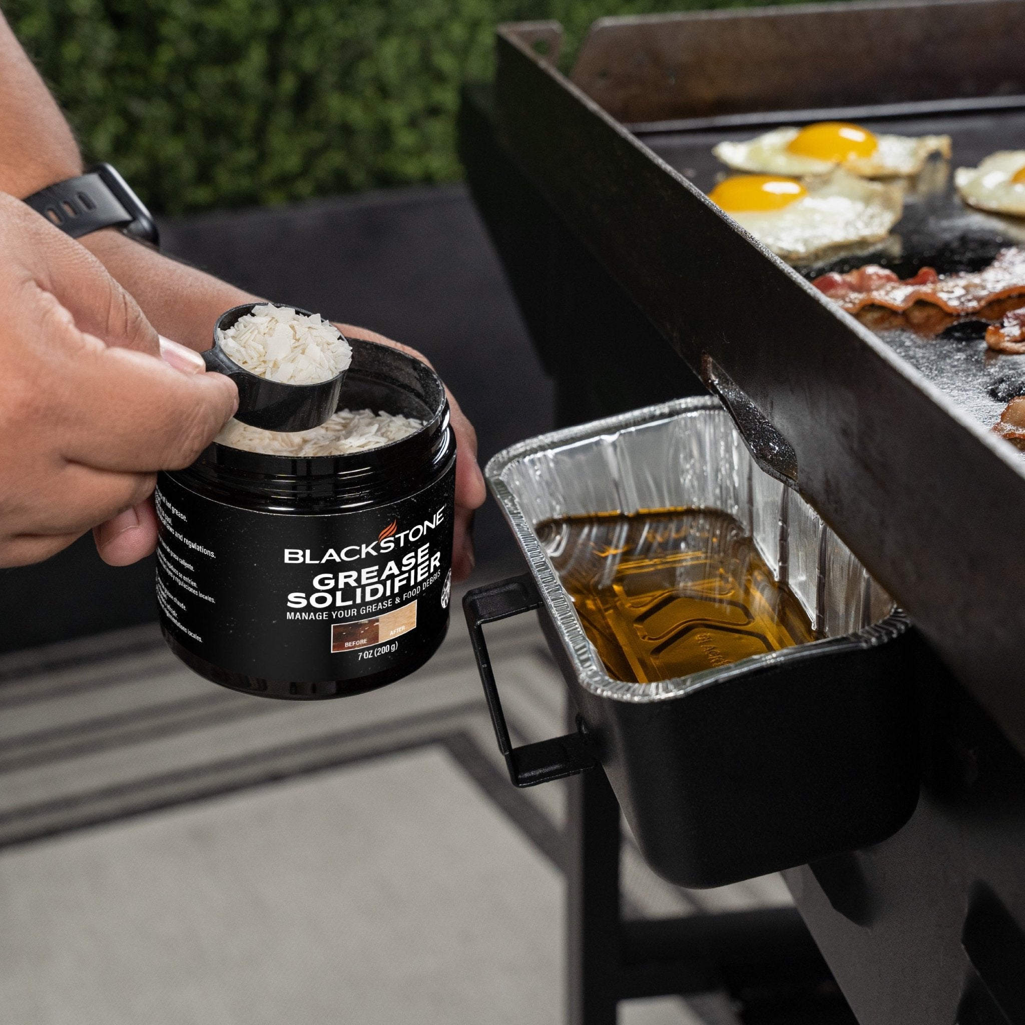 Grease Solidifier - Must - Have Griddle Accessories | Blackstone Products