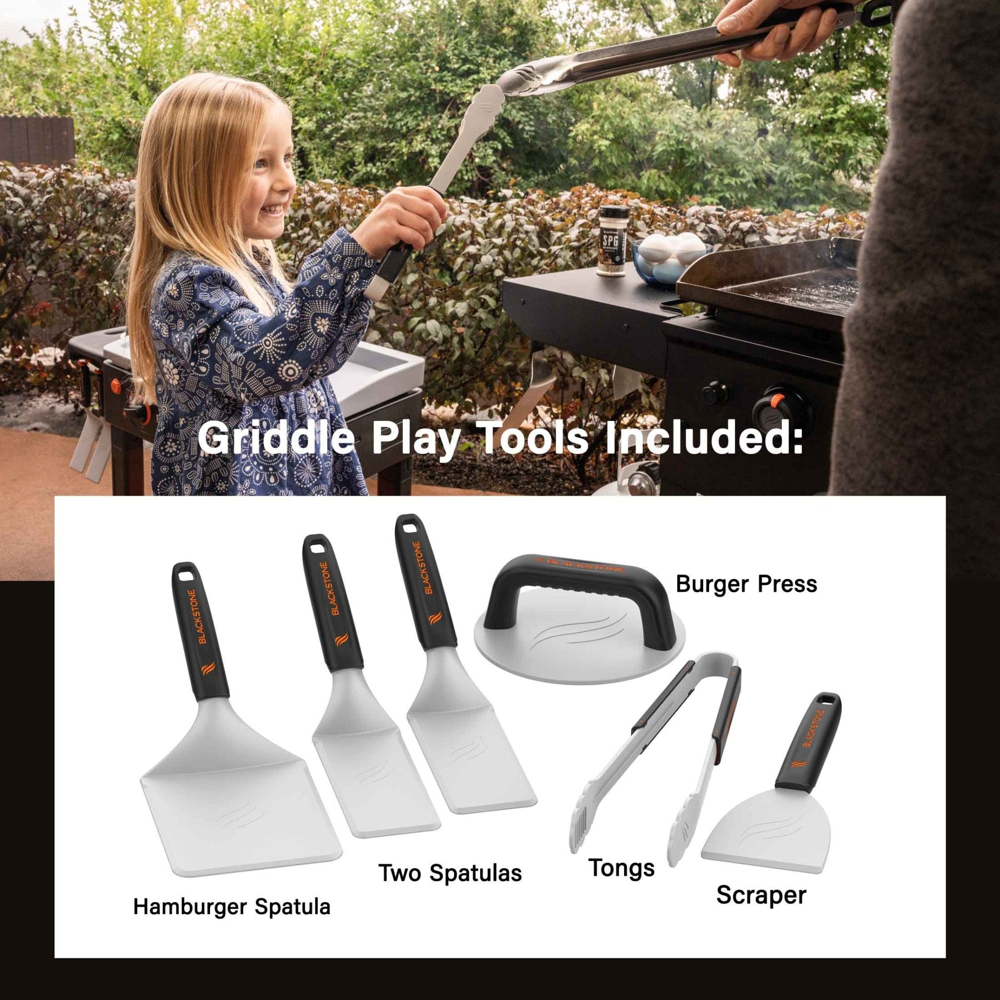 Griddle Toy Set With Tools - Blackstone Products