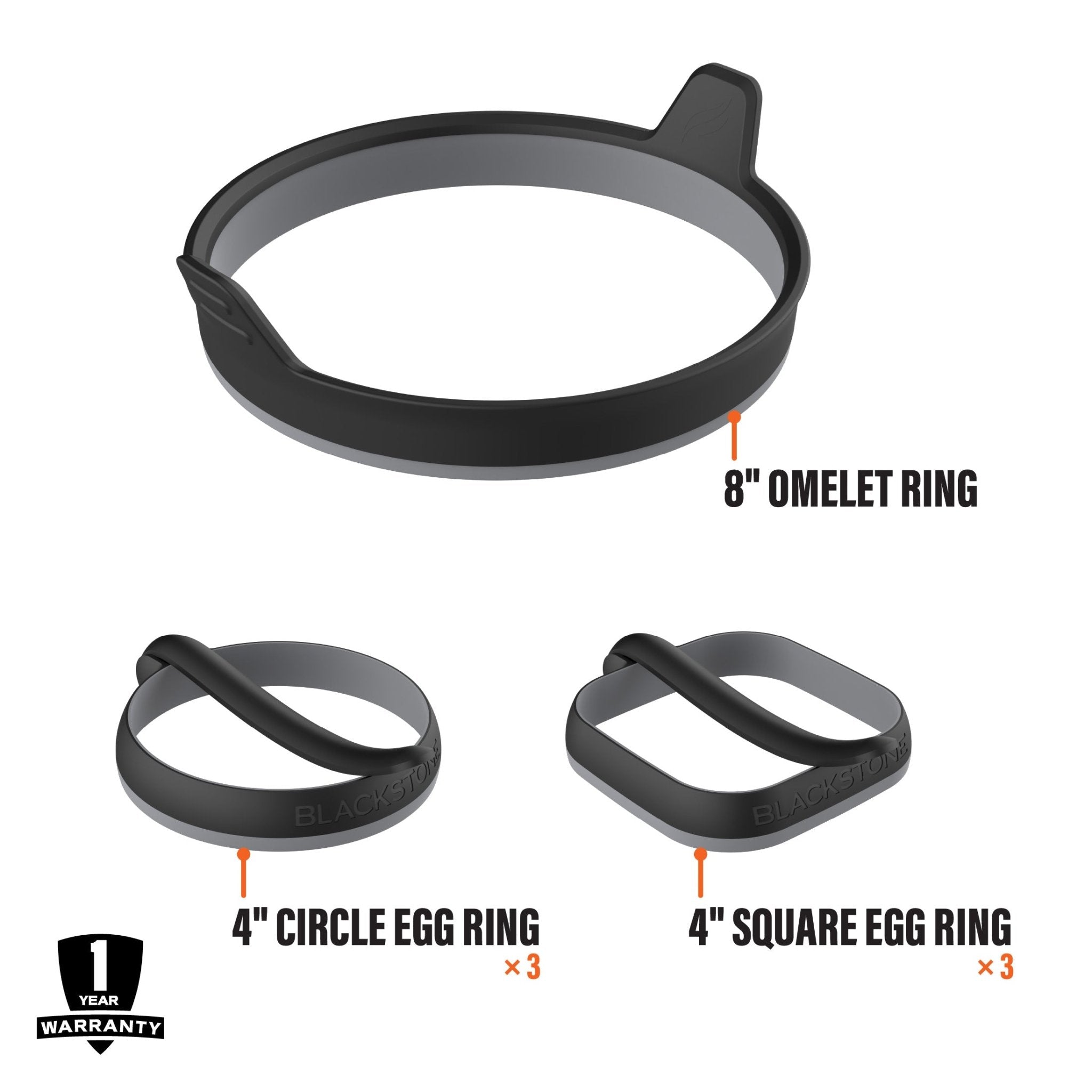 Omelet and Egg Rings - Blackstone Products