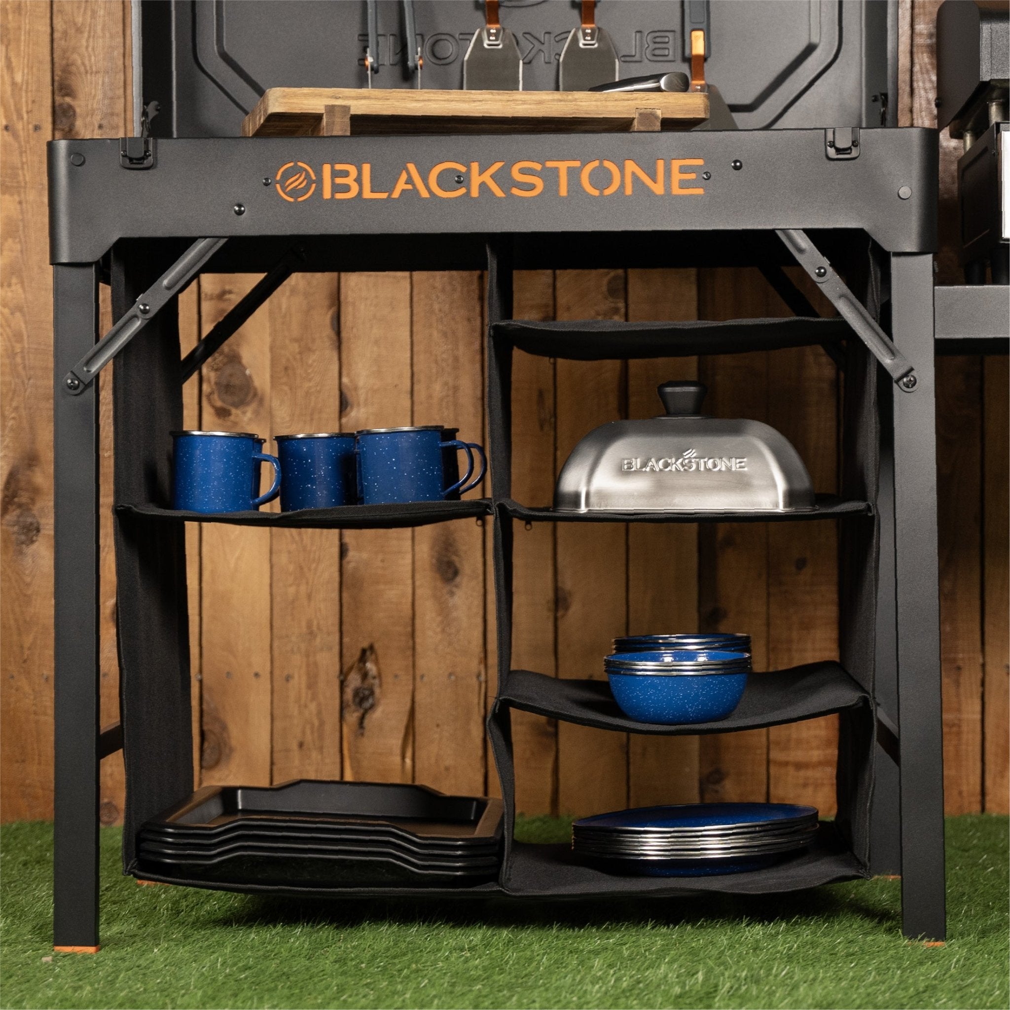On The Go Serve and Store Prep Cart - Blackstone Products
