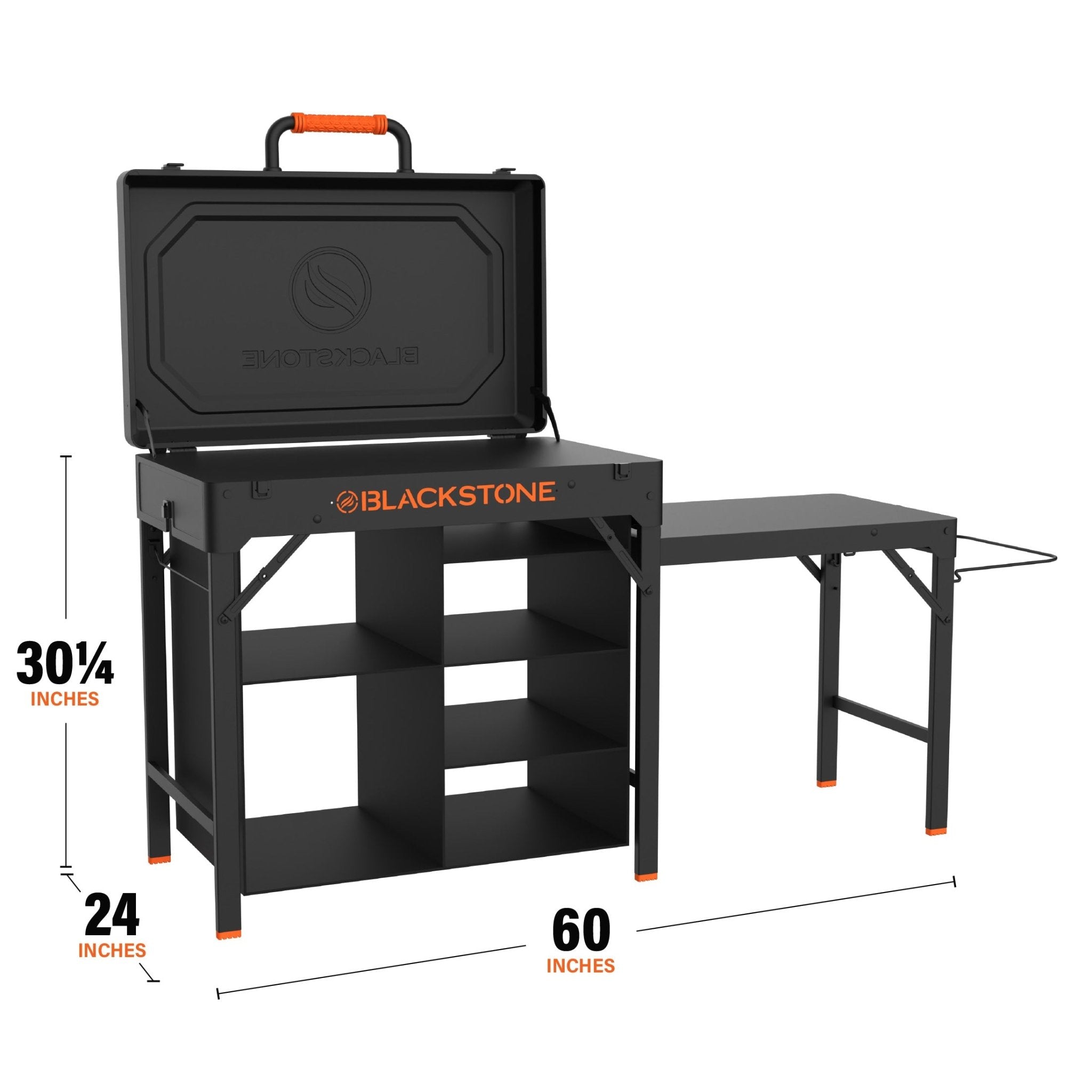 On The Go Serve and Store Prep Cart - Blackstone Products