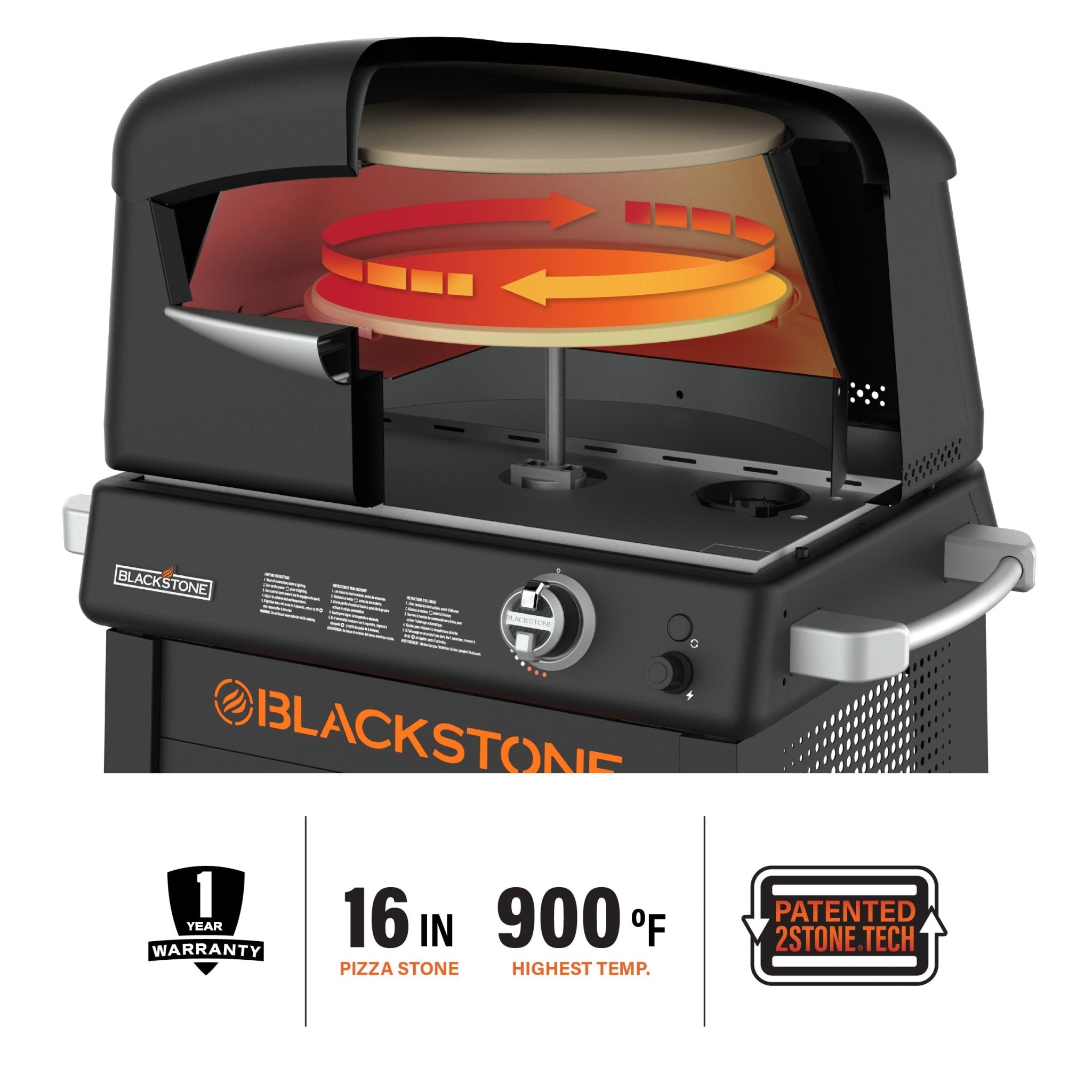 Pizza Oven with Mobile Cart - Blackstone Products