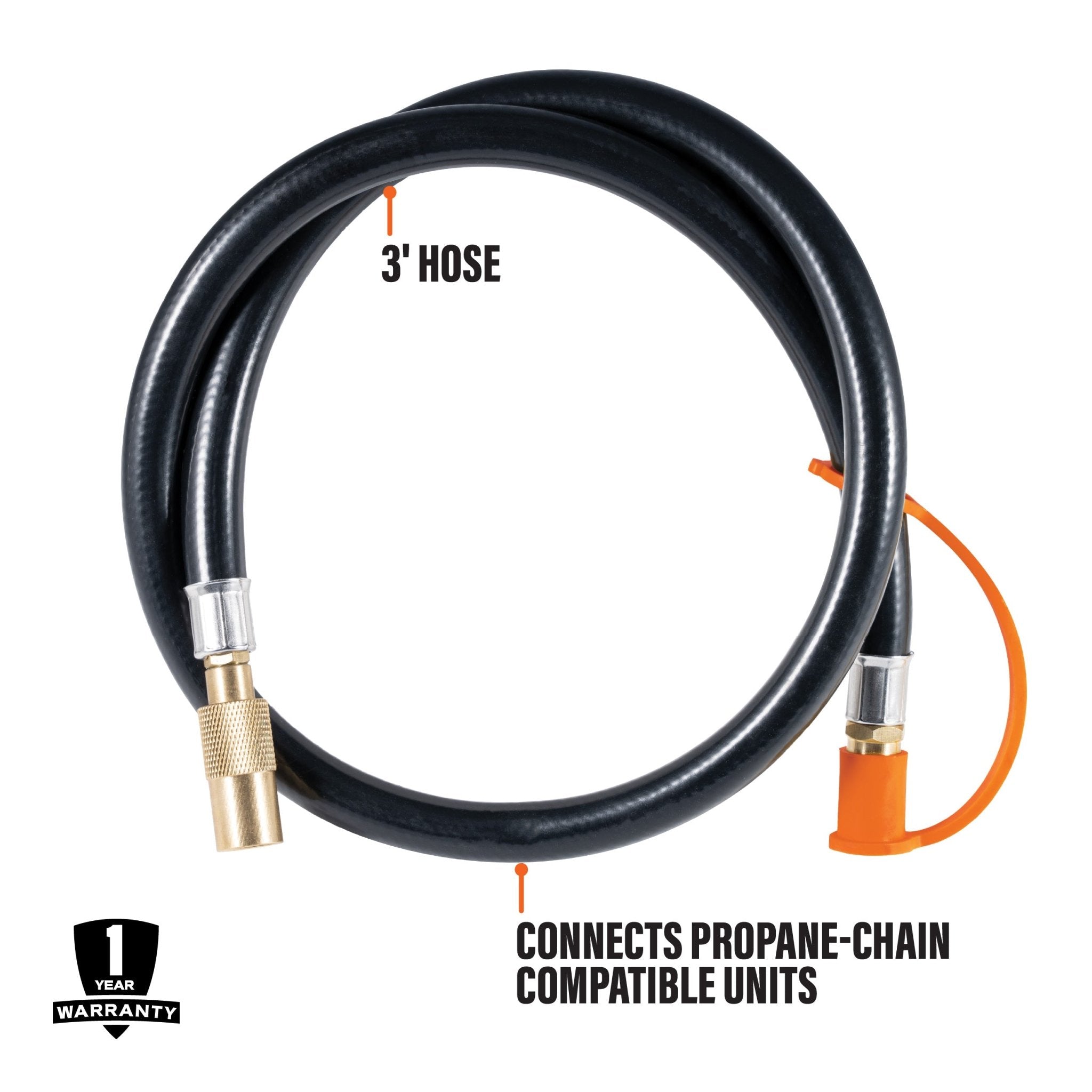 Propane - Chain™ Adapter Hose - Blackstone Products