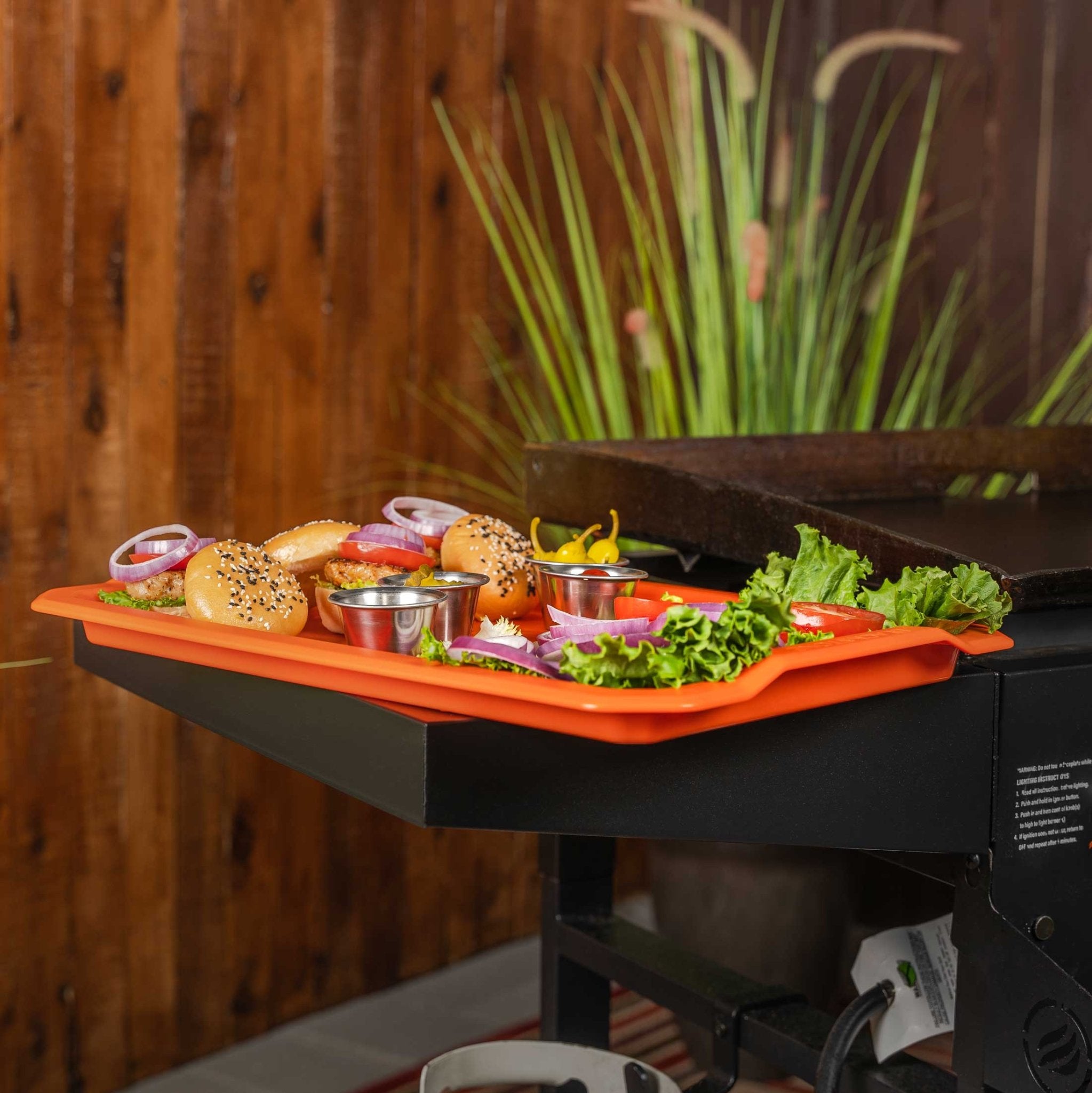 Serving Tray - Orange (2pack) - Blackstone Products