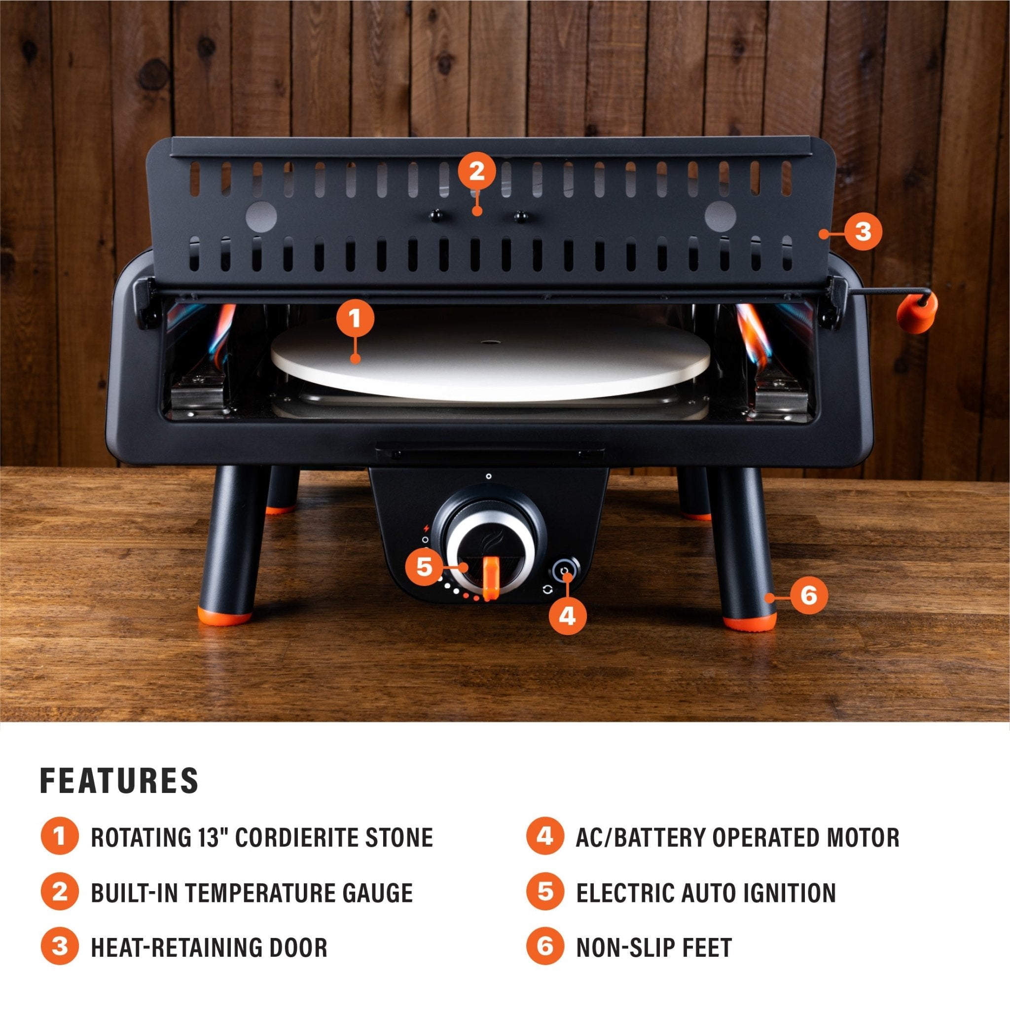 Tabletop Propane Pizza Oven - Pizza Oven | Blackstone Products