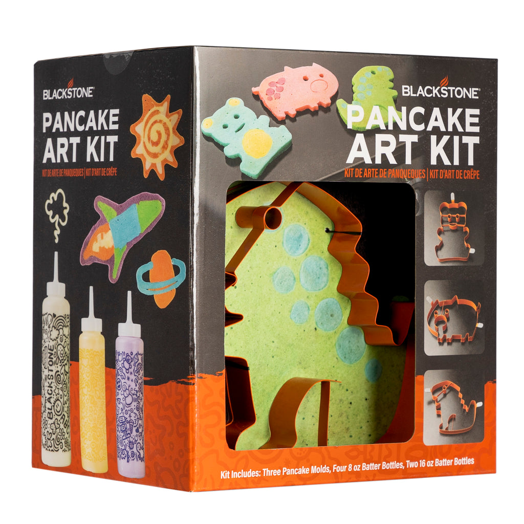 Turn Boring Pancakes Into FUN Art with This Pancake Art Kit (+ NO MESS!)