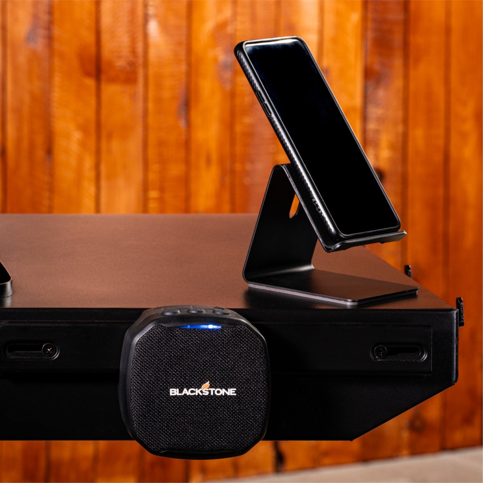 Wireless Speaker and Phone Holder - Must - Have Griddle Accessories | Blackstone Products