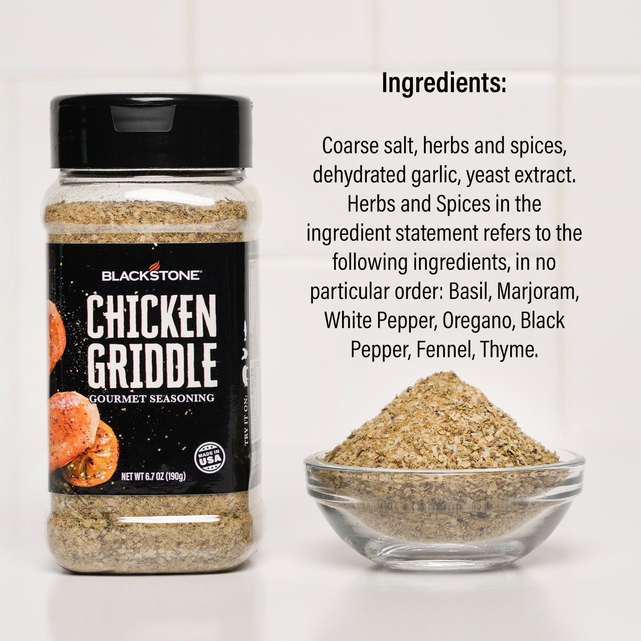 Chicken Griddle Seasoning - Blackstone Products