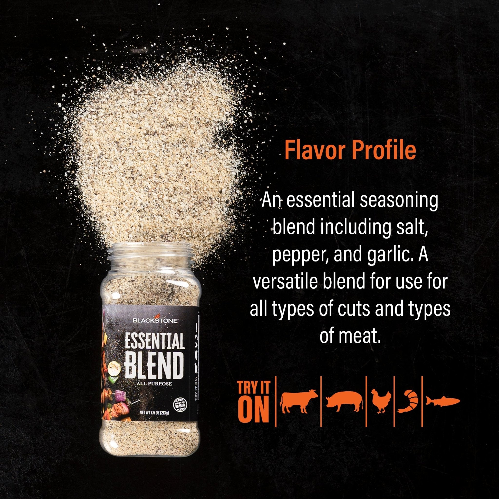 Essential Blend Seasoning - Blackstone Products