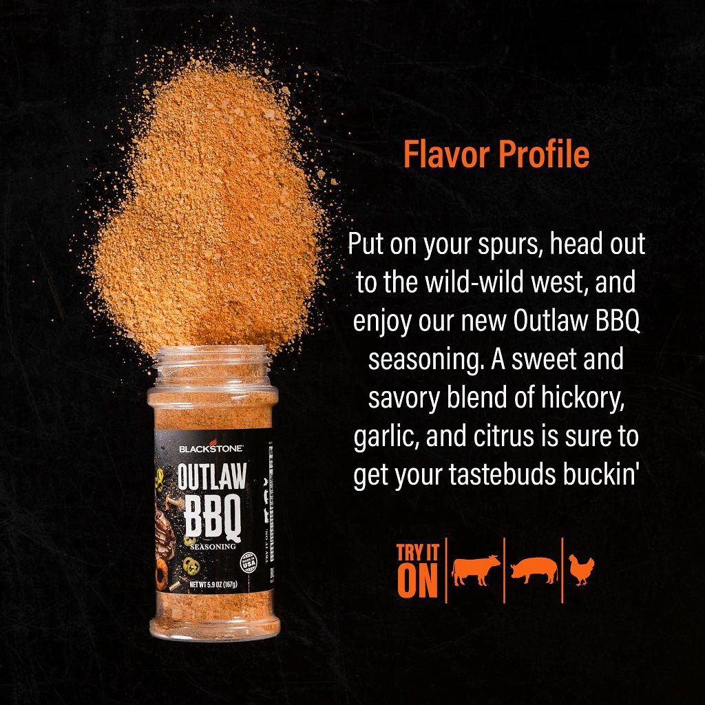 Outlaw BBQ Seasoning - Blackstone Products