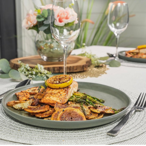 Feed 2 for $20 Lemon Butter Salmon (Valentine's Special)