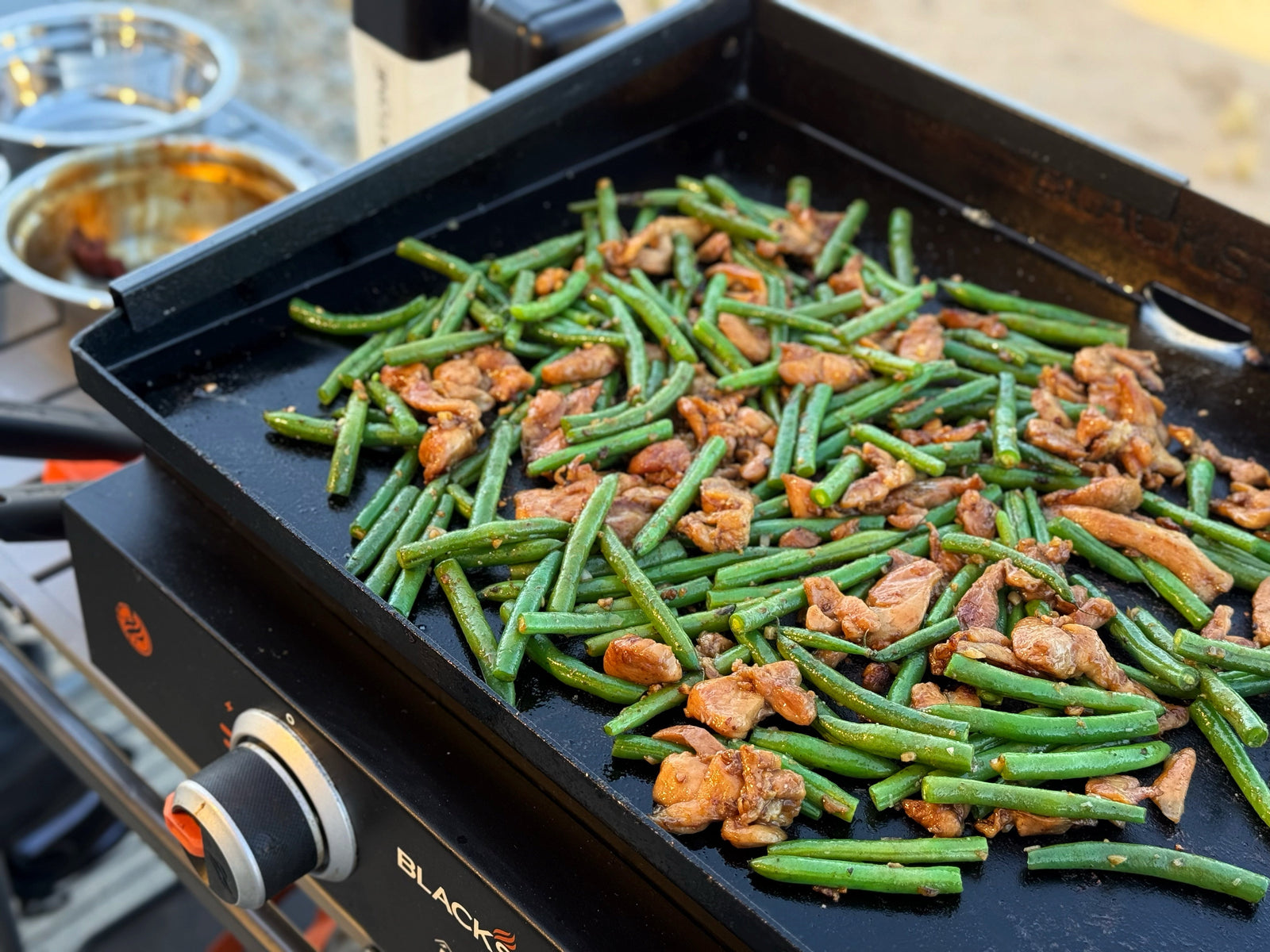 Green Beans and Chicken