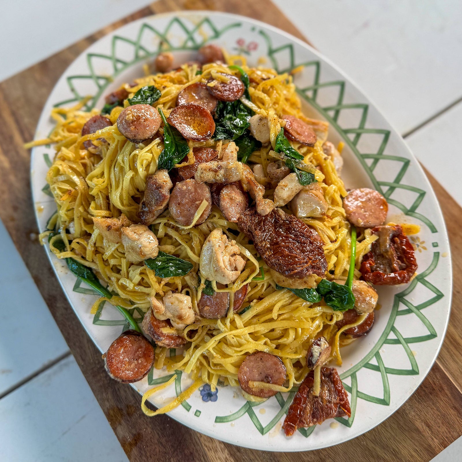 Creamy Cajun Linguine
