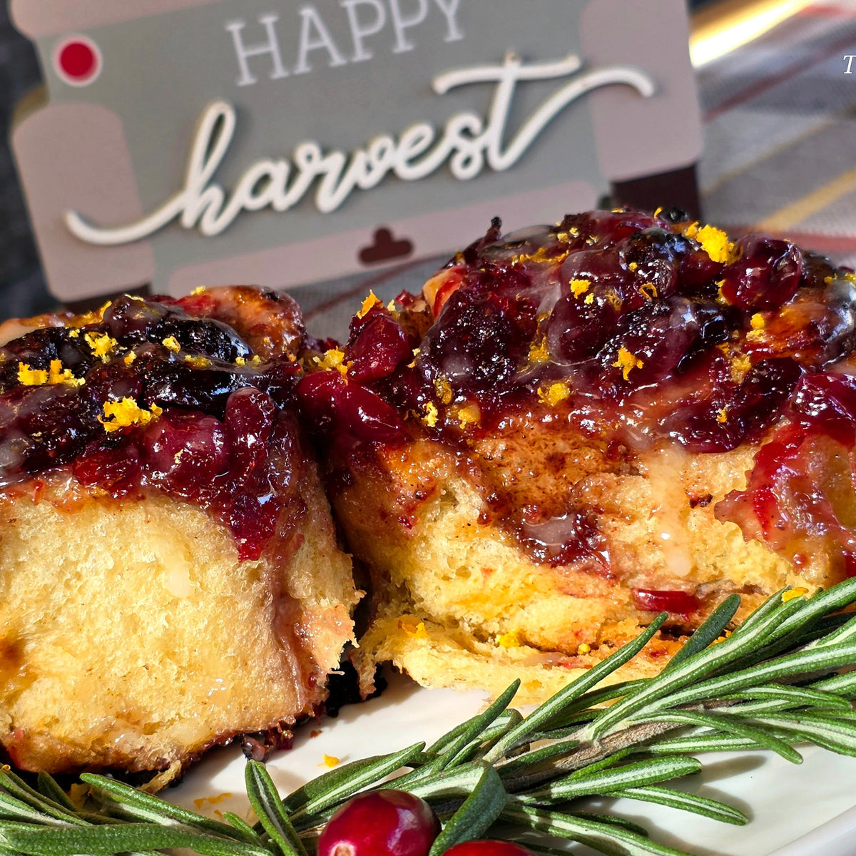 Semi-Homemade Cranberry Cinnamon Rolls – Blackstone Products