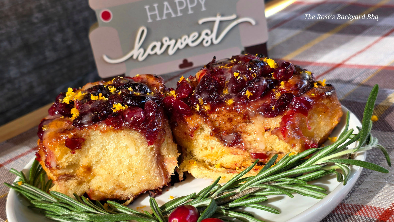 Semi-Homemade Cranberry Cinnamon Rolls
