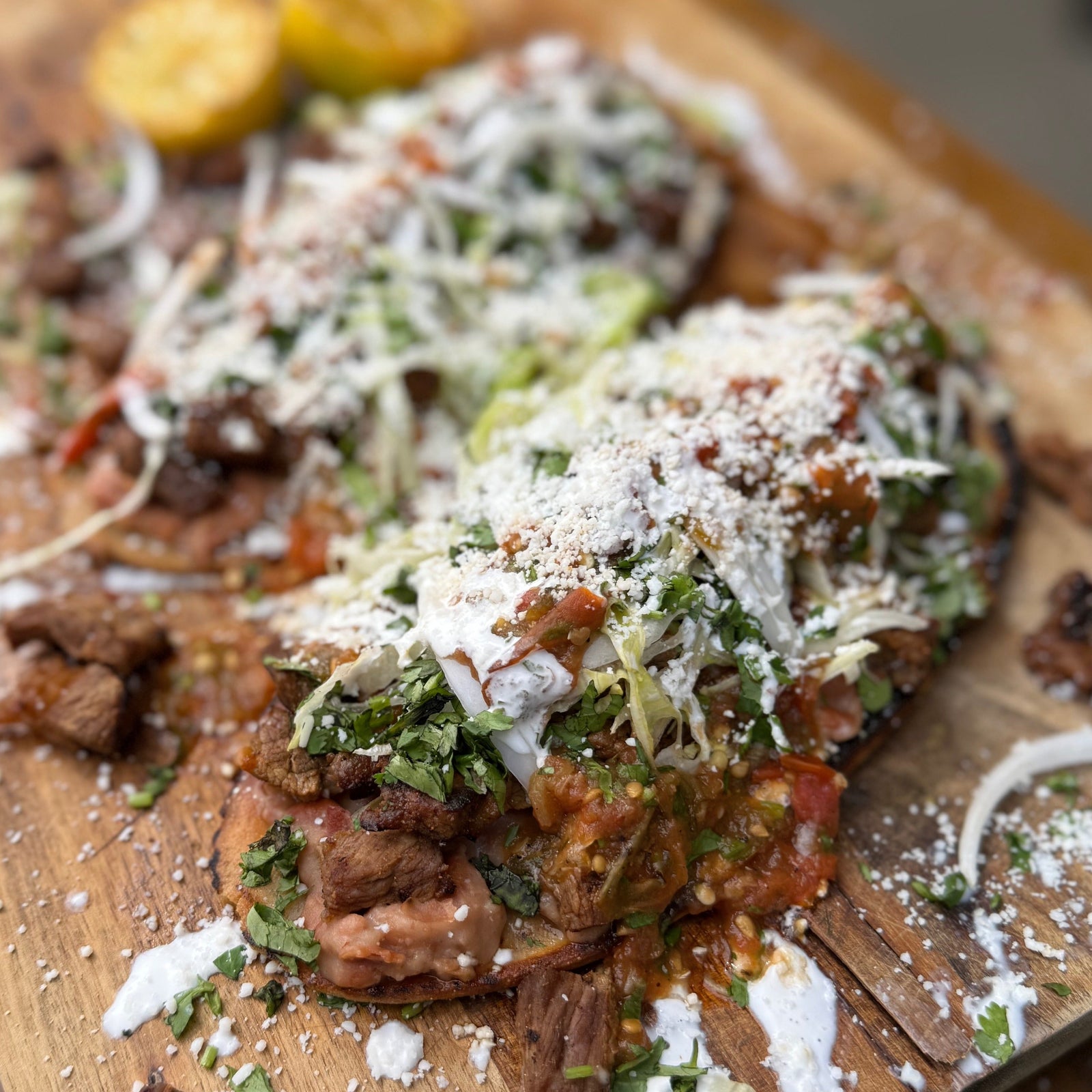 Huaraches de Asada