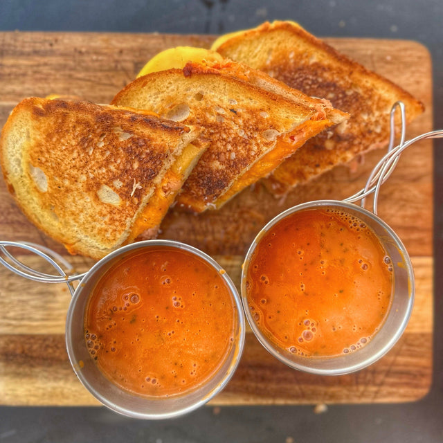 Smoked Gouda and Salmon Grilled Cheese