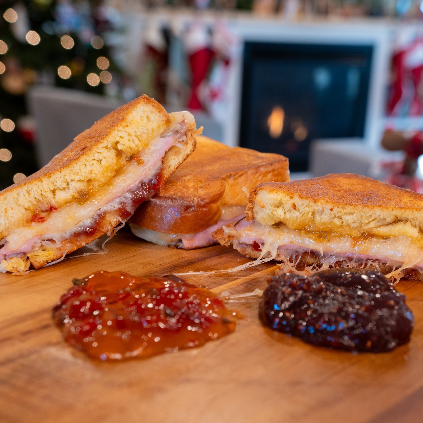 Sweet Heat Grilled Cheese