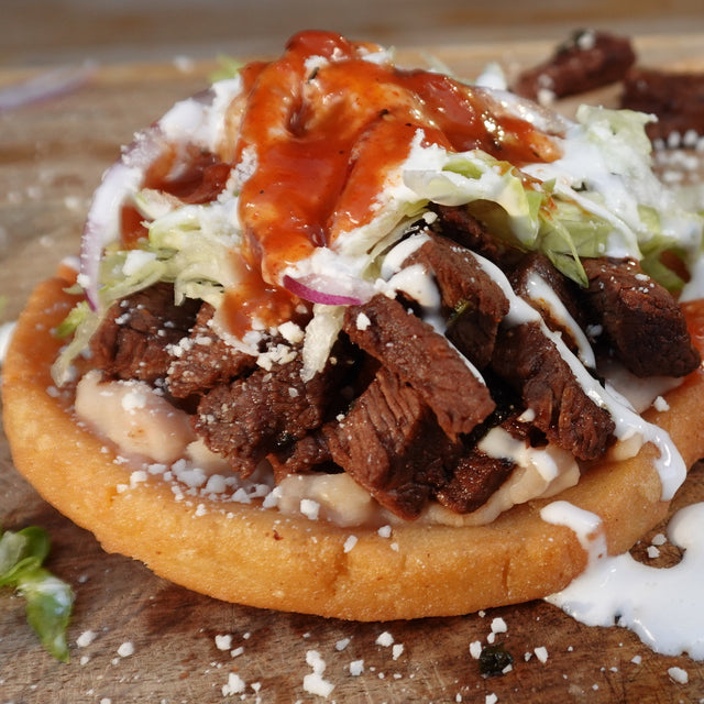 Sopes de Asada