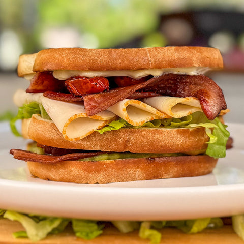 Loaded BLT Stack Sandwich