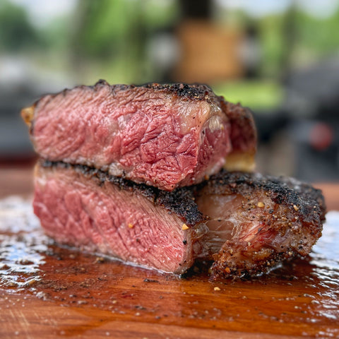 Bone-In Ribeye with Roasted Potatoes & Vegetables