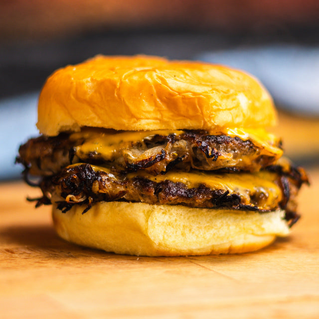 Oklahoma Fried Onion Burger
