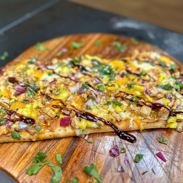 Easy BBQ Chicken Flatbread