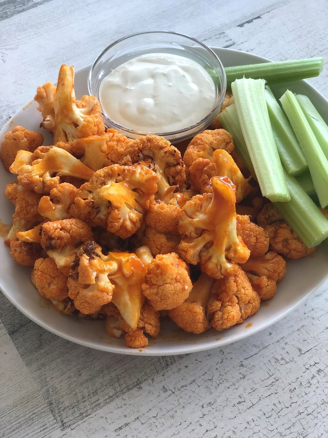 Air Fryer Buffalo Cauliflower - Blackstone Products