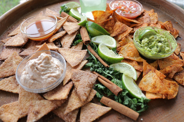 Air Fryer Homemade Sweet and Savory Tortilla Chips - Blackstone Products