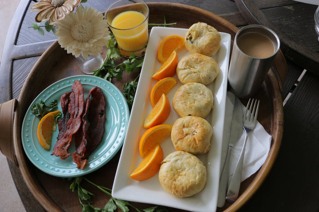 Airy Fryer Breakfast Biscuit Bombs - Blackstone Products