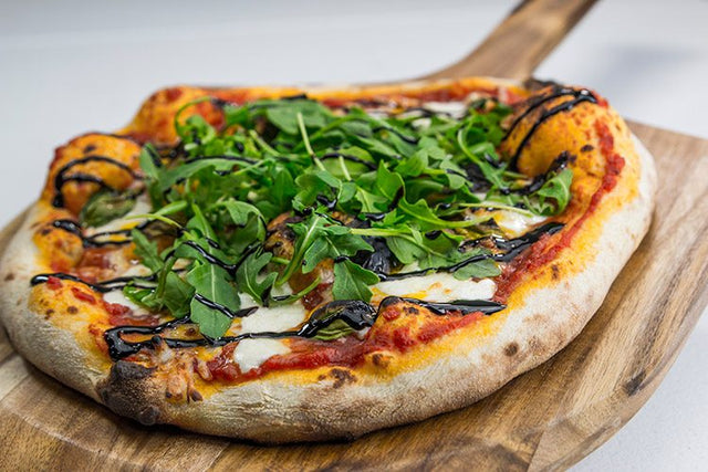 Arugula and Prosciutto Pizza with Balsamic Reduction - Blackstone Products