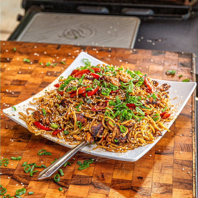 Asian Chicken and Noodle Stir-fry - Blackstone Products