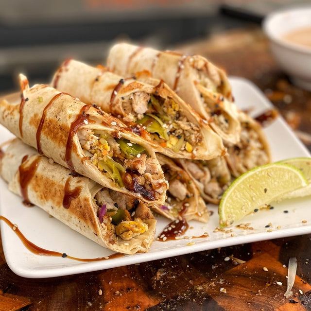 Asian Chicken Flautas - Blackstone Products