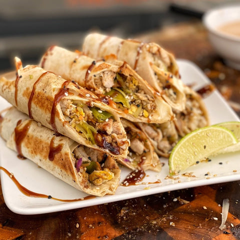 Asian Chicken Flautas