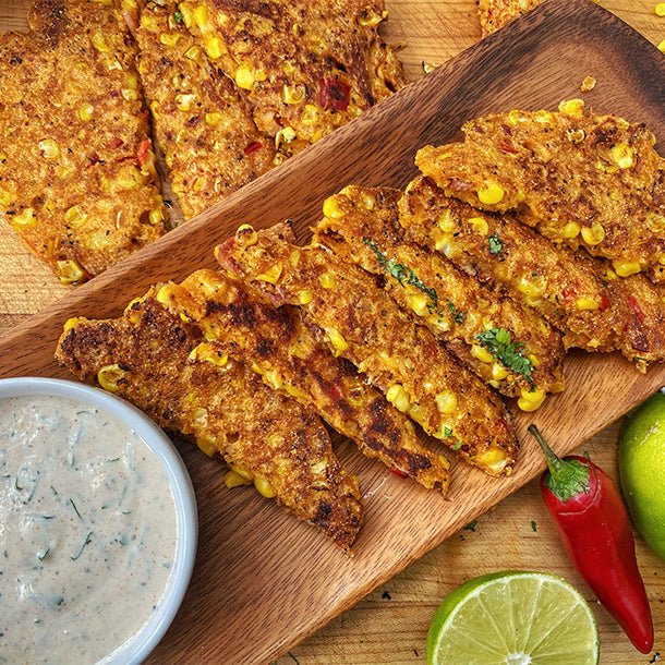 Bacon Jalapeño Corn Fritters - Blackstone Products