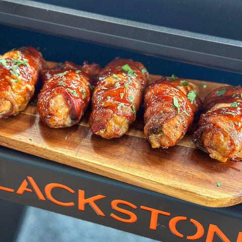 Bacon-Wrapped Chicken Poppers