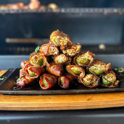 Bacon-Wrapped Jalapeño Poppers