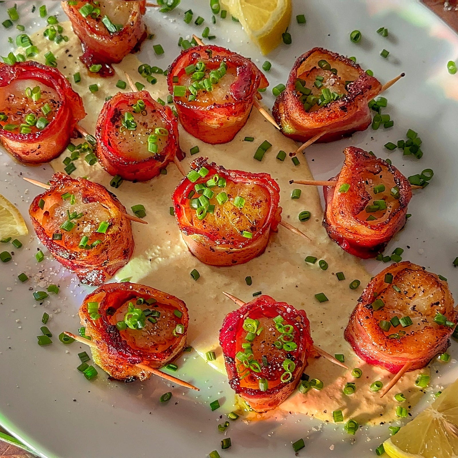 Bacon Wrapped Scallops - Blackstone Products
