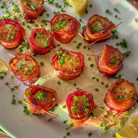 Bacon Wrapped Scallops