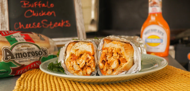 Bettys Buffalo Chicken Cheesesteaks - Blackstone Products