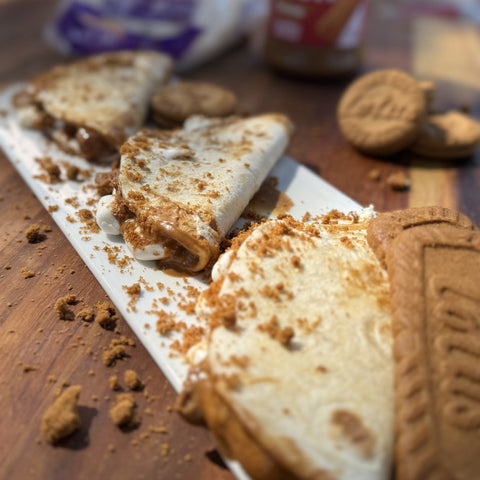 Biscoff Quesadillas